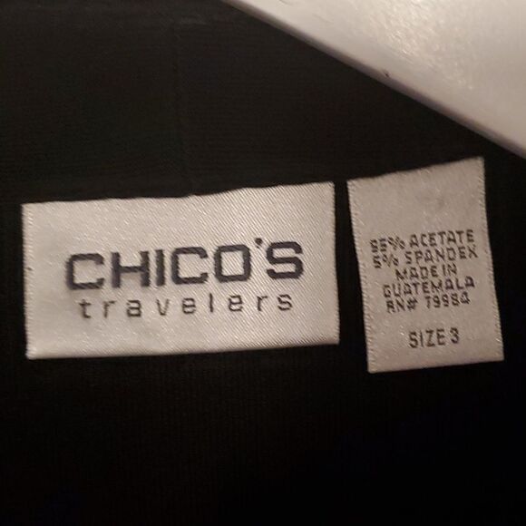 CHICO'S  Travelers open cardigan 3 - Picture 2 of 6